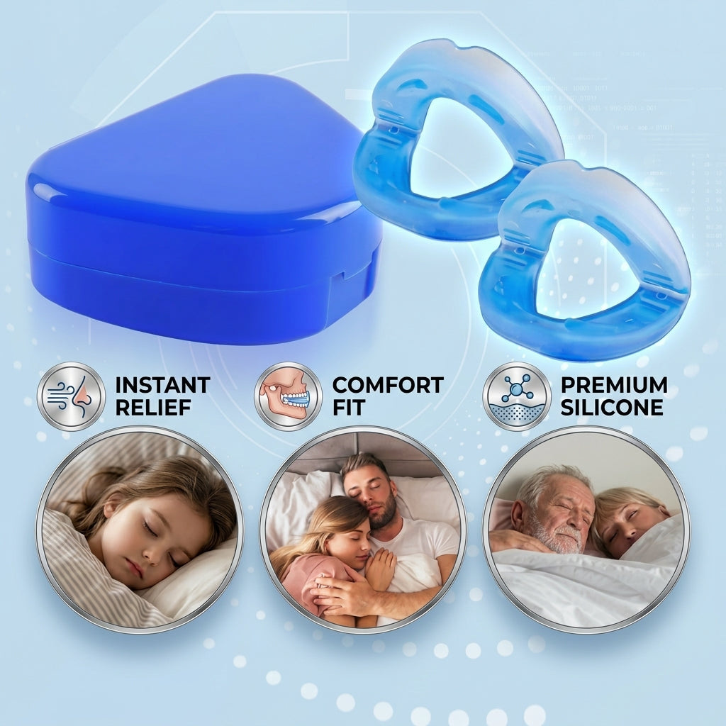 Anti Snore Mouthpiece - Sleep Better | KSA - جهاز منع الشخير