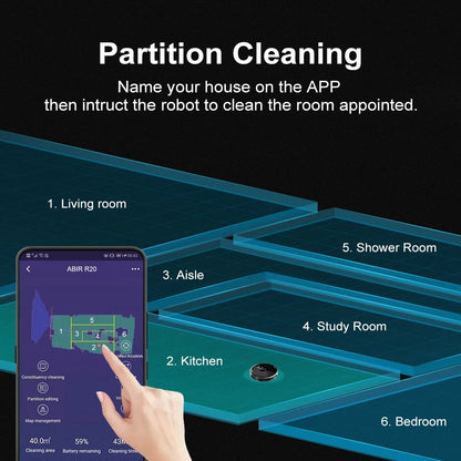 X8 Robot Vacuum Cleaner ,Laser System Souq Al Riyad